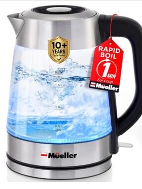 Mueller Rapid Boil Electric Tea Kettle 1.8L